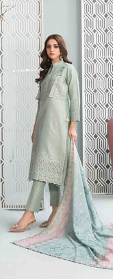 Tawakkal Unstitched Amari Banarsi Viscose Collection D-9865